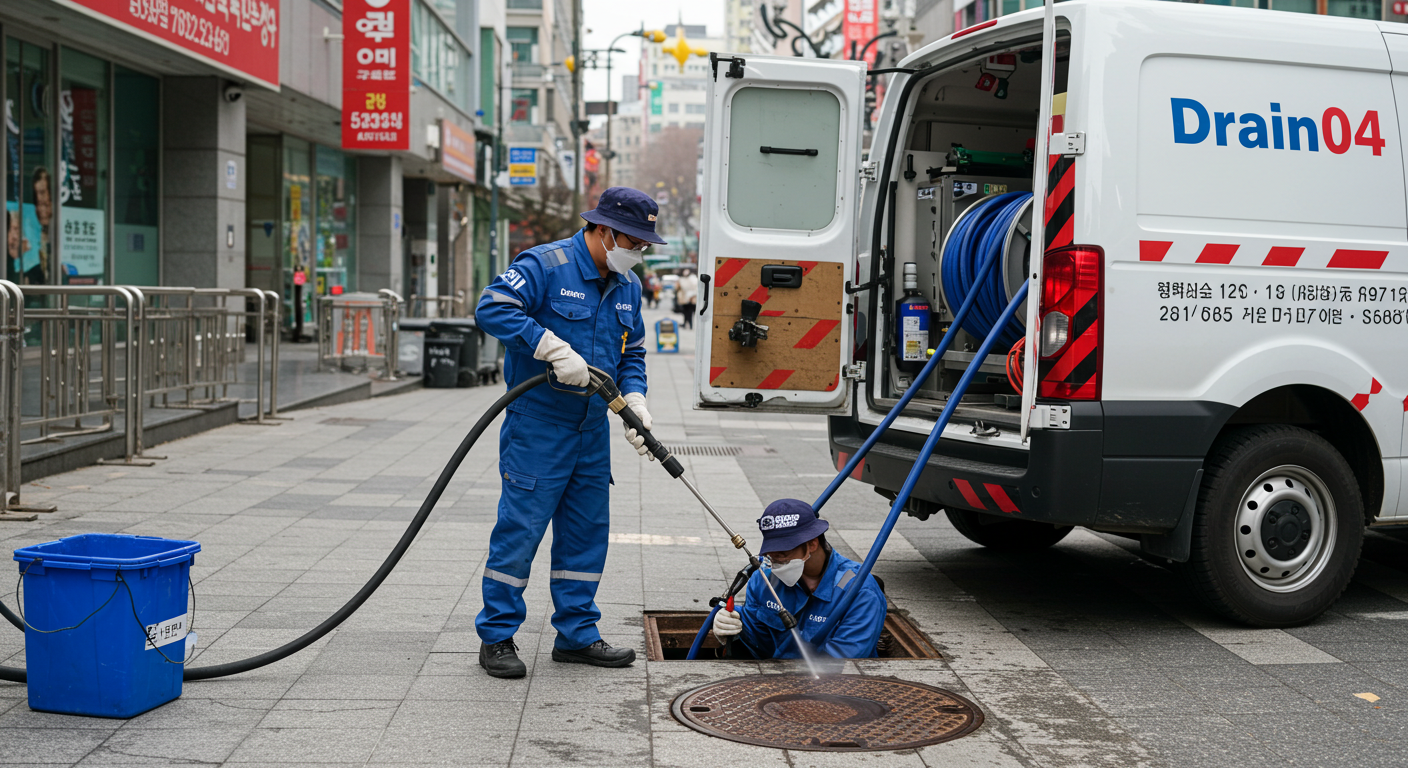 일산 하수구막힘 고압