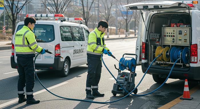 일산 서구 하수구막힘 뚫음 시원한 물줄기로 쾌변하세요