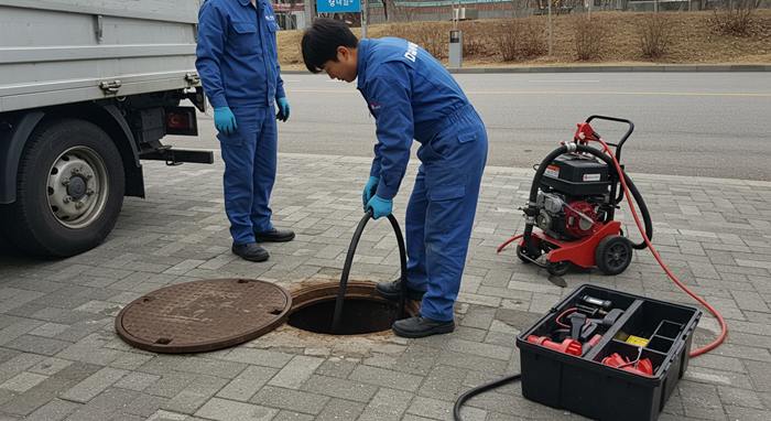 탄현동 싱크대막힘 배수구 시원한 물줄기로 쾌변하세요