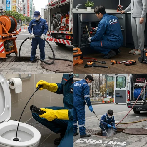 정발산동 싱크대막힘 역류 통수 원스톱으로 해결