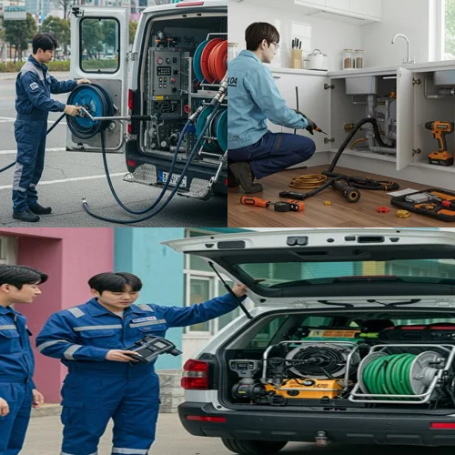 정발산동 하수구막힘 업체 하수구 장인이 뚫어줘요