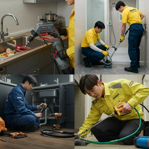 구산동 하수구 막힘 배수구 시원한 통수를 약속