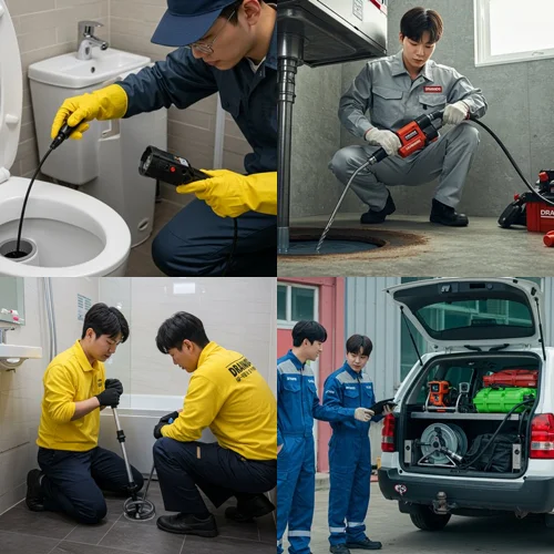 구산동 하수구 막힘 배수구 시원한 통수를 약속