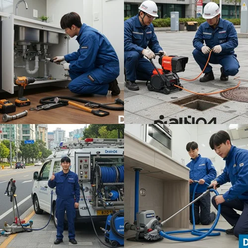 산황동 변기막힘 업체 하수구 해결사가 왔어요