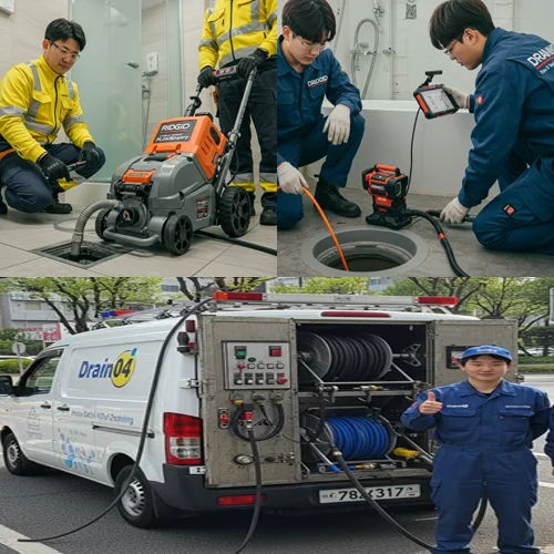 일산시 하수구 뚫음 하수도 통쾌한 해결을 경험