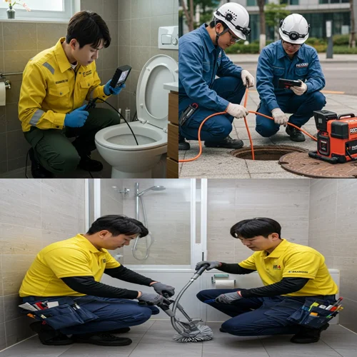 풍동 하수구 막힘 배수구 시원하게 뻥 뚫어 드려요