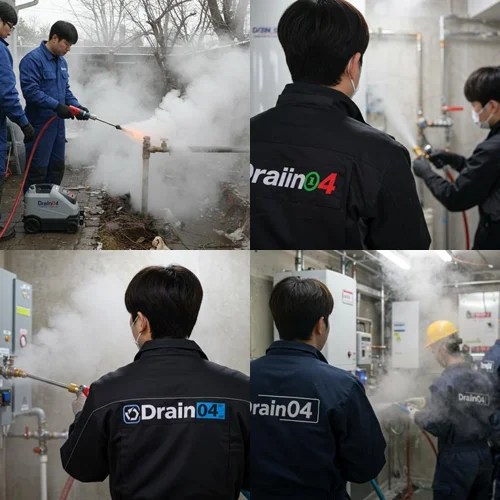 중산동 언 수도 녹임 해빙 업체 하수구 해빙 전문가가 왔어요