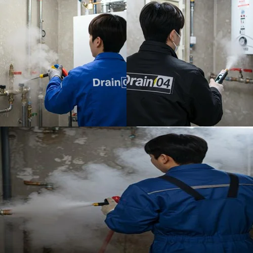 설문동 해빙 하수도 배관 업체 동파 피해 완벽하게 복구