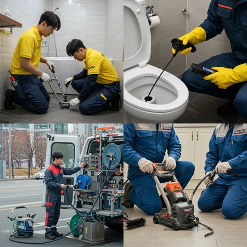 일산 싱크대 배수구 막힘 하수구 장인이 뚫어줘요