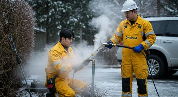 장항동 해빙 하수도 배관 업체 겨울철 배관 지킴이가 왔어요