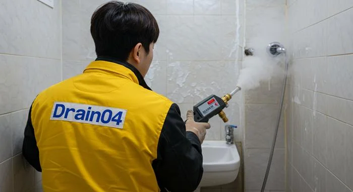 구산동 수도관 동파 하수구 녹여서 새것처럼 깔끔하게