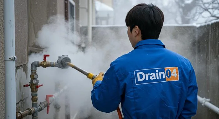 일산동구 수도관 동파 하수구 겨울 하수구는 저희에게