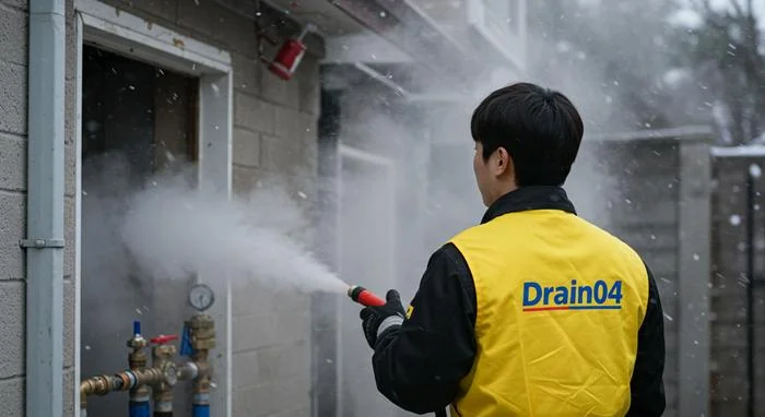 일산시 언수도 녹임 하수구 언 수도 녹여 하수구 뚫어