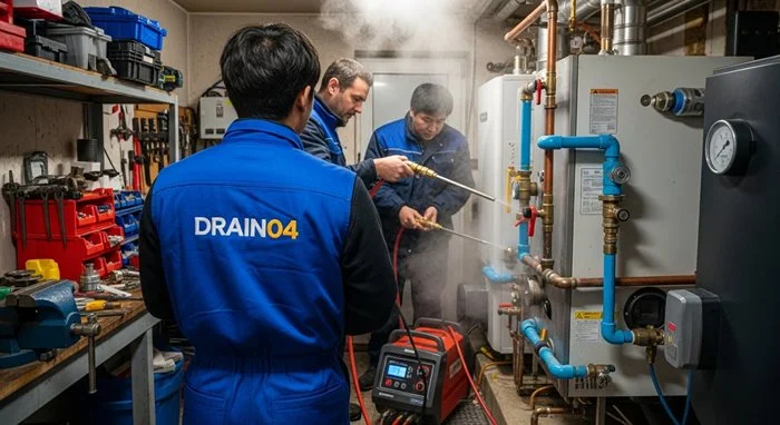 가좌동 언 수도 녹임 해빙 업체 꽁꽁 언 하수도 완벽 복구