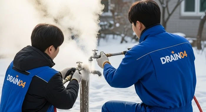사리현동 언 수도 녹임 해빙 업체 동파 긴급 해결 서비스