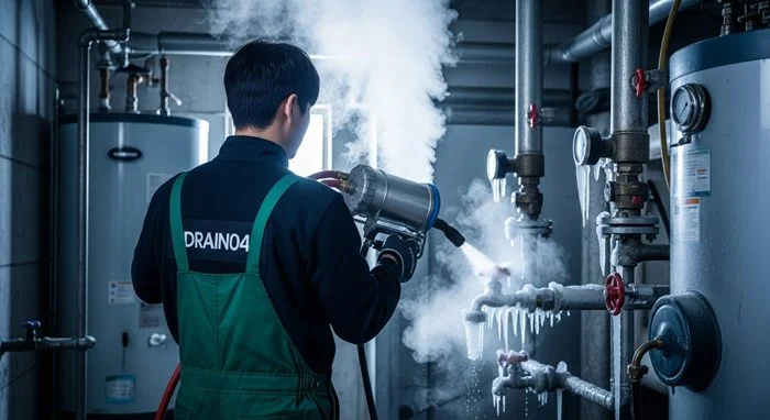 구산동 해빙 하수도 배관 업체 녹여서 새것처럼 깔끔하게