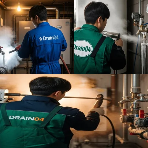 백석동 해빙 하수도 배관 업체 녹여서 해결 완료해 드려요