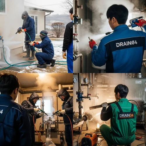 대화동 수도 동파 녹임 해빙 녹여서 뻥 뚫어 드려요