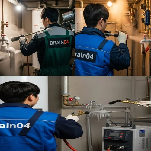 대화동 수도 동파 녹임 해빙 녹여서 뻥 뚫어 드려요