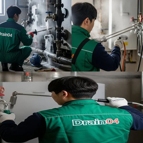 법곳동 수도관 동파 하수구 꽁꽁 언 하수관 녹여 드려요