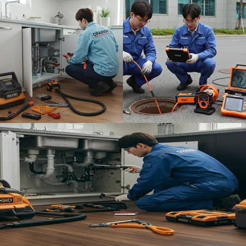 구산동 싱크대막힘 역류 시원하게 뻥 뚫어 드려요