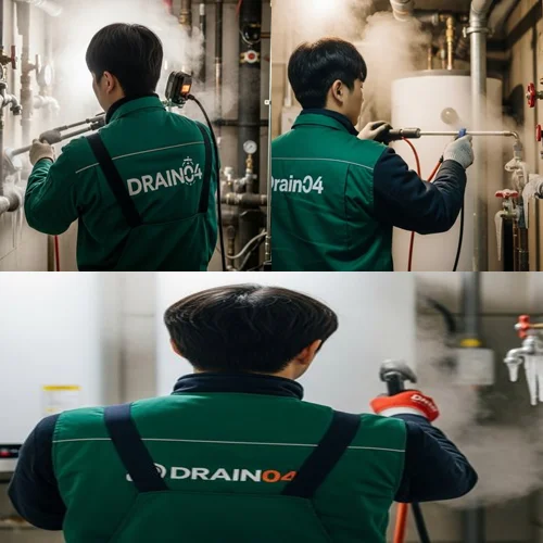 일산서구 하수구 해빙 얼었을때 겨울철 하수구 걱정 끝