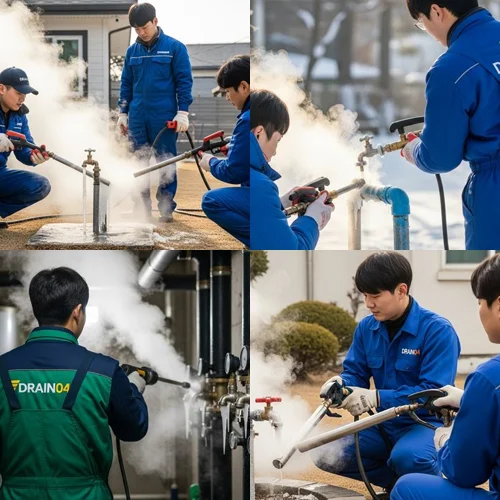 하수도 배관 관리와 녹이기 전문 서비스 제공