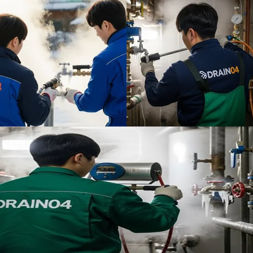 해빙 전문가의 도착과 독자적인 기술