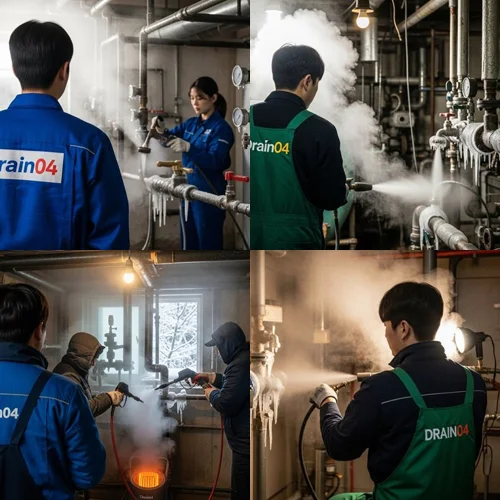 해빙 전문가의 도착과 독자적인 기술