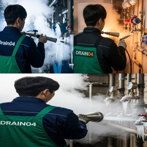 해빙 전문가의 도착과 독자적인 기술