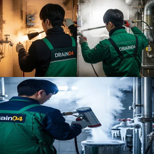 하수관 동파 대책 마련하기