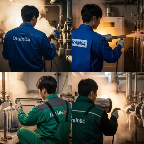 하수관 동파 대책 마련하기