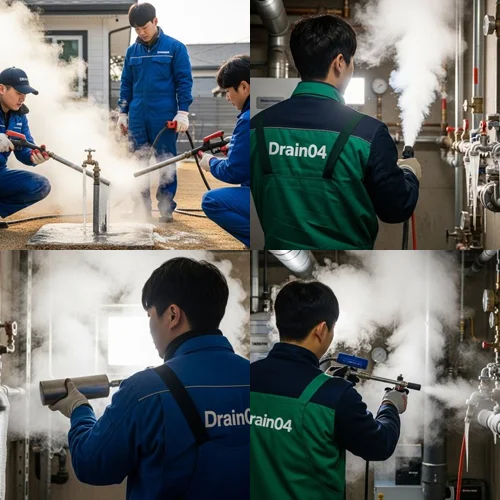 하수구 얼음 제거 방법 알아보기