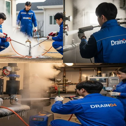 하수구 얼음 제거 방법 알아보기