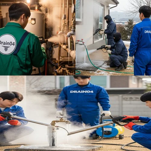 일산서구 수도 동파 녹임 해빙 녹임부터 통수까지 완벽