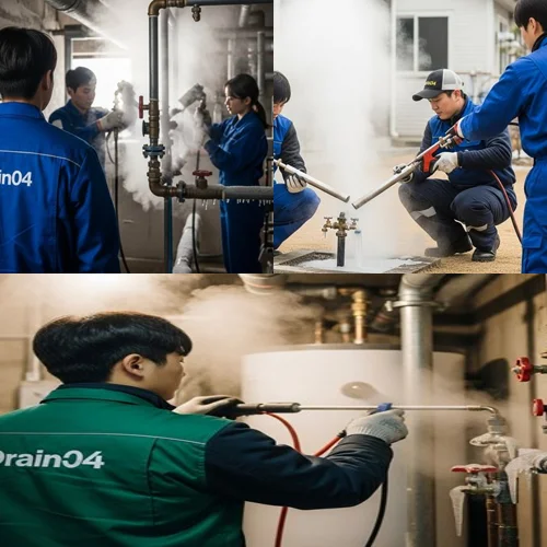 일산동 수도관 동파 하수구 녹임 전문가가 달려갑니다