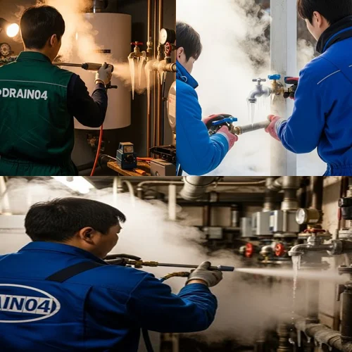 주엽동 수도관 동파 하수구 겨울 하수구 문제 저희에게