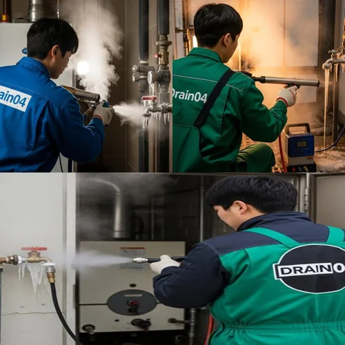 주엽동 수도관 동파 하수구 겨울 하수구 문제 저희에게