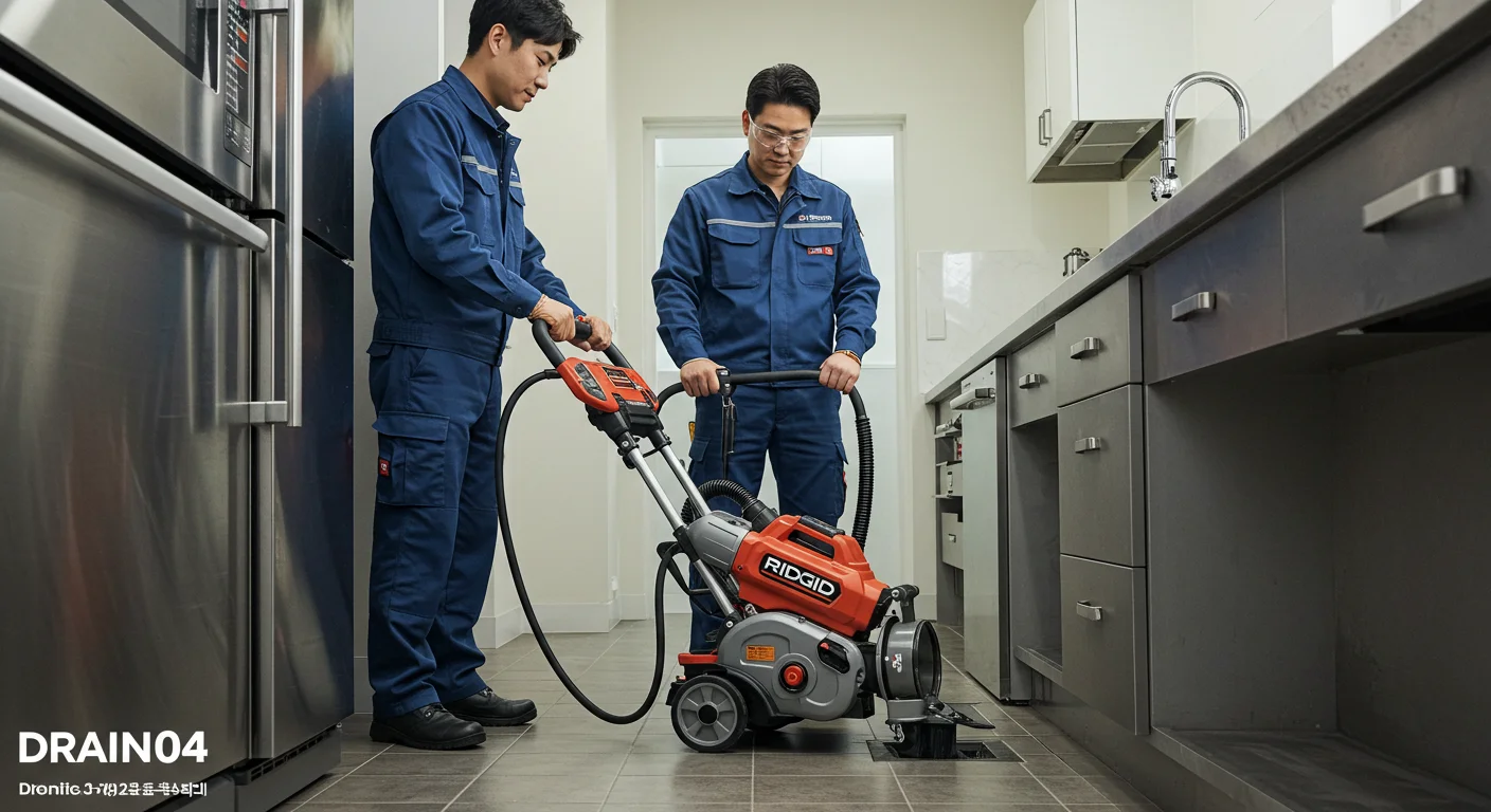 일산 4시 출동 문봉동 하수구 막힘 배수구