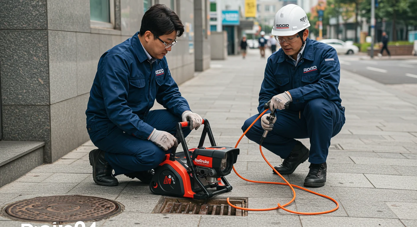 일산 4시 출동 문봉동 하수구 막힘 배수구