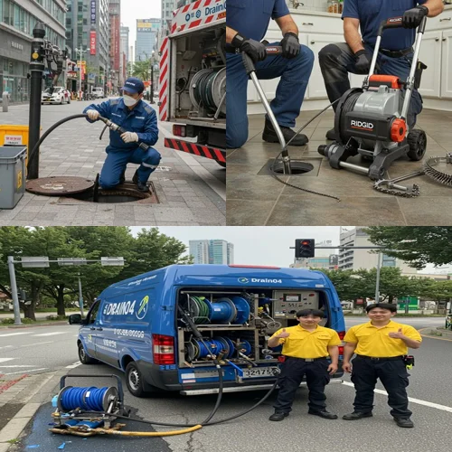 일산시 싱크대막힘 역류 꽉 막힌 운까지 뚫어