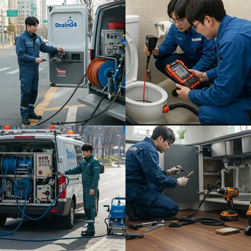 일산서구 싱크대막힘 역류 냄새의 원인을 드디어 찾았습니다