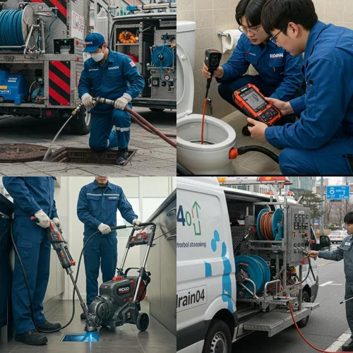 일산 장항동 하수구 막힘 라페스타 상가 배수구 역류