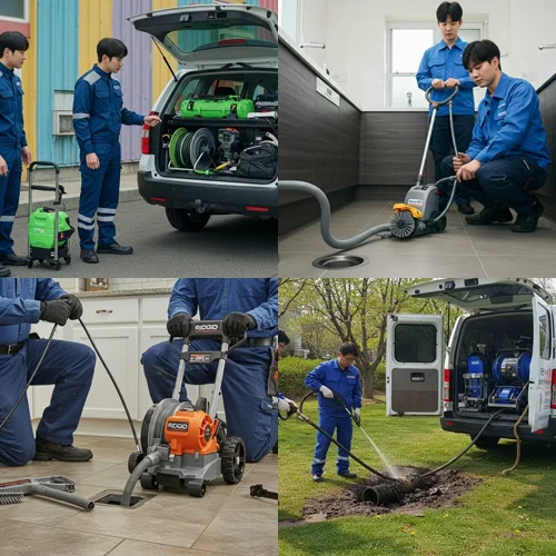 일산 문봉동 싱크대막힘 역류 전원주택 주방 대공사 될 뻔