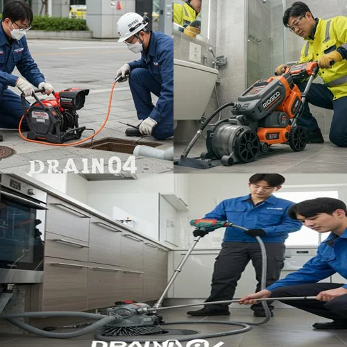 일산 법곳동 하수구 막힘, 대화역 근처 꽉 막힌 배수구