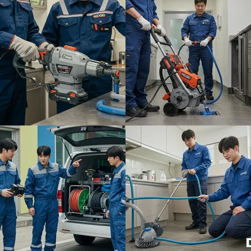 일산 하수구막힘 업체, 백석/마두/정발산 다 뚫어드립니다!