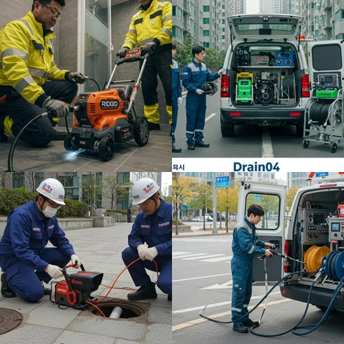 일산 하수구막힘 업체, 백석/마두/정발산 다 뚫어드립니다!