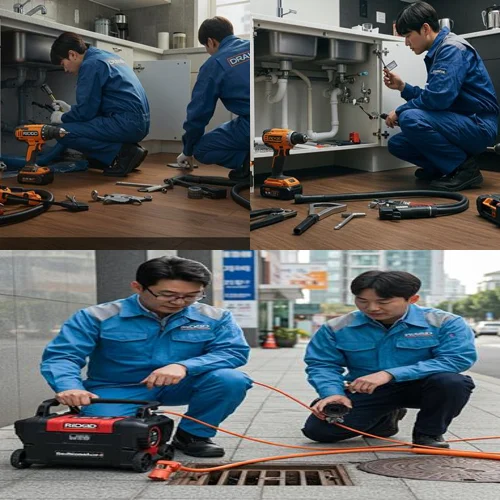 일산 하수구막힘 업체, 백석/마두/정발산 다 뚫어드립니다!