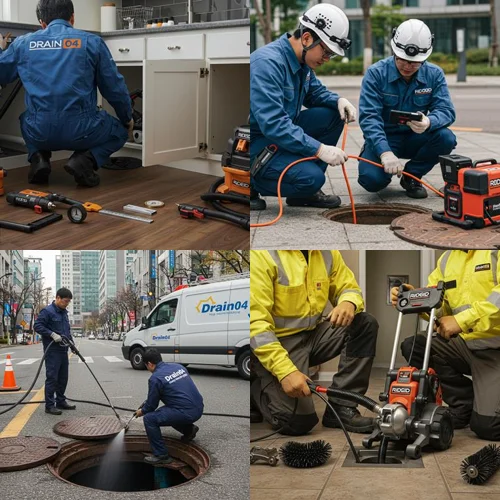 일산시 하수구 막힘, 꽉 막힌 배수구 주엽/대화