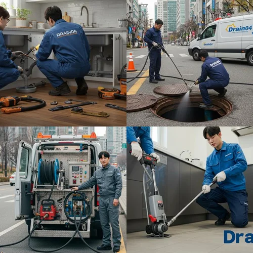 일산시 하수구 막힘, 꽉 막힌 배수구 주엽/대화